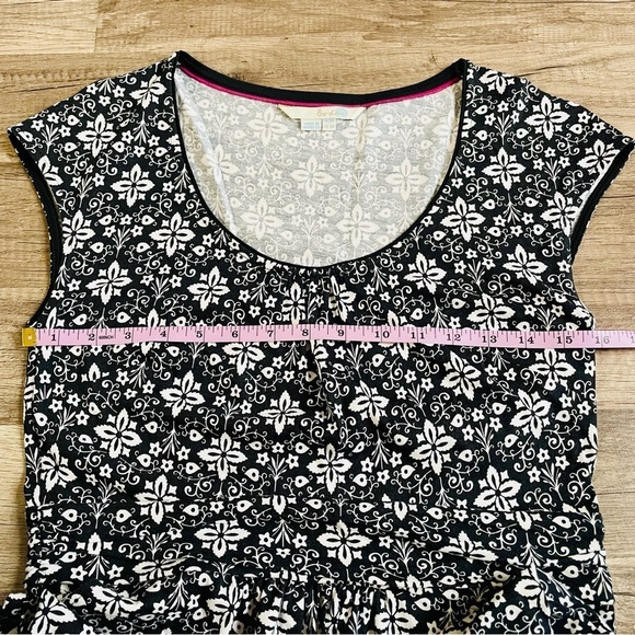 Boden Black and White Sheath Dress Size 6 - Picture 8 of 8